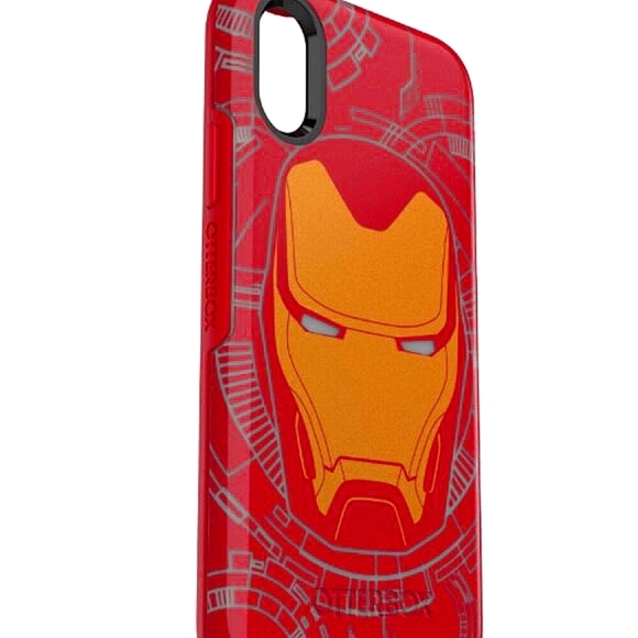 OtterBox iPhone XS Max Case - Marvel Iron Man Glows in the Dark (New) - Picture 4 of 5